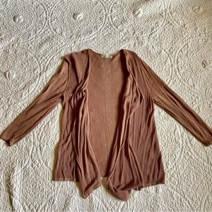 August Silk Mauve Cardigan